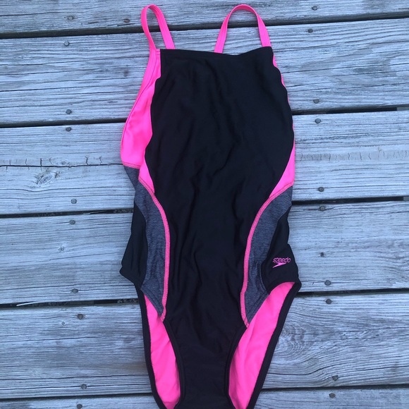 Speedo Other - Black pink and gray speedo race suit Speedo Other - Black pink and gray speedo race suit